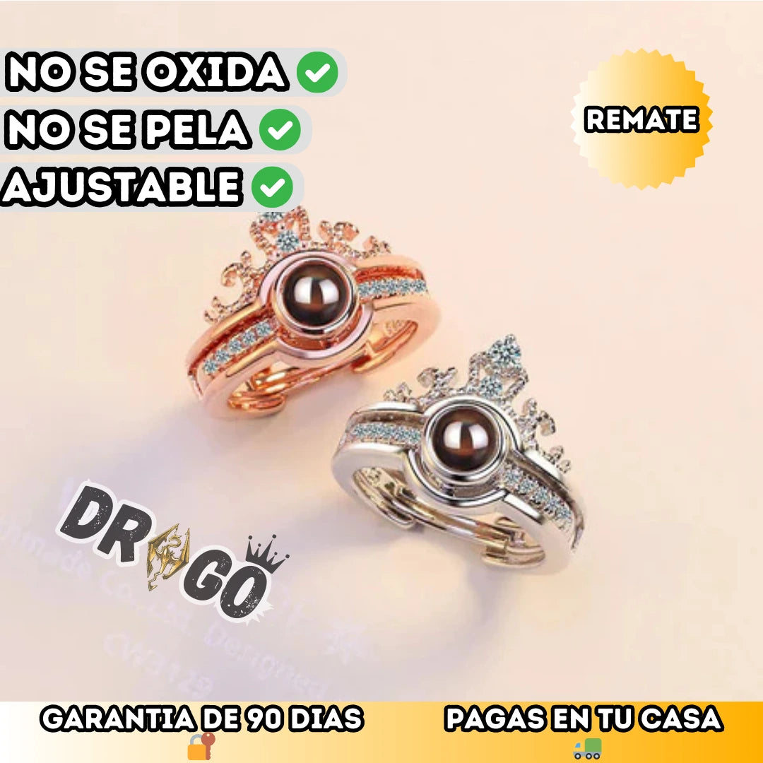 Anillo InfiLove™🌹|Baño Oro Rosa 14K+ Caja 🎁 Gratis